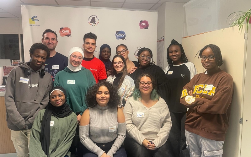 Rencontre entre les jeunes de Créteil et les jeunes de St Denis de la Réunion